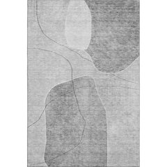 Premium Machine Washable Mayfield AMF672 Gray 8' x 10' Rug