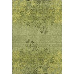 Premium Machine Washable Mayfield AMF673 Olive 8' x 10' Rug