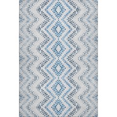 Premium Machine Washable Mayfield AMF684 Blue 8' x 10' Rug