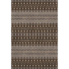 Premium Machine Washable Mayfield AMF708 Chocolate 8' x 10' Rug