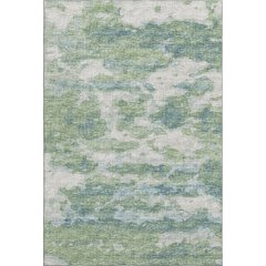 Premium Machine Washable Mayfield  Green 8' x 10' Rug