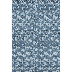 Premium Machine Washable Mayfield AMF728 Blue 8' x 10' Rug