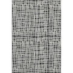 Premium Machine Washable Mayfield AMF729 Black 8' x 10' Rug