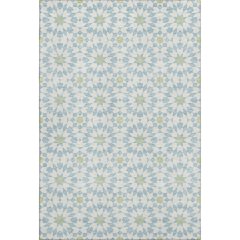 Premium Machine Washable Mayfield AMF734 Sky 8' x 10' Rug
