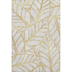 Premium Machine Washable Mayfield AMF741 Gold 8' x 10' Rug