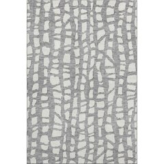 Premium Machine Washable Mayfield AMF754 Gray 8' x 10' Rug