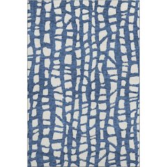 Premium Machine Washable Mayfield AMF754 Navy 8' x 10' Rug
