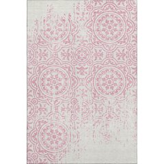 Premium Machine Washable Mayfield AMF758 Pink 8' x 10' Rug