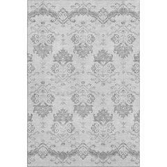 Premium Machine Washable Mayfield AMF759 Graphite 8' x 10' Rug