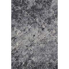 Premium Machine Washable Mayfield AMF768 Black 8' x 10' Rug