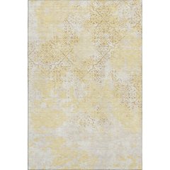 Premium Machine Washable Mayfield AMF769 Gold 8' x 10' Rug