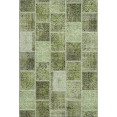 Premium Machine Washable Mayfield AMF772 Olive 8' x 10' Rug