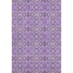 Premium Machine Washable Mayfield AMF783 Purple 8' x 10' Rug