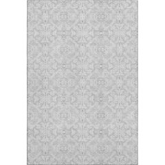 Premium Machine Washable Mayfield AMF784 Silver 8' x 10' Rug