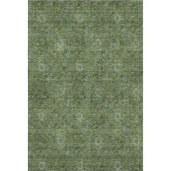 Premium Machine Washable Mayfield AMF788 Olive 8' x 10' Rug