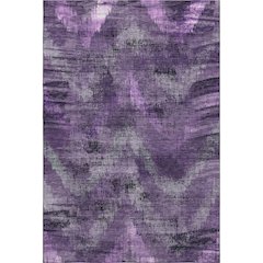 Premium Machine Washable Mayfield AMF792 Purple 8' x 10' Rug
