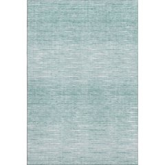 Premium Machine Washable Mayfield AMF800 Aqua 8' x 10' Rug
