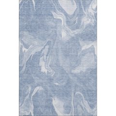 Premium Machine Washable Mayfield AMF802 Blue 8' x 10' Rug