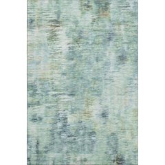 Premium Machine Washable Mayfield AMF813 Teal 8' x 10' Rug