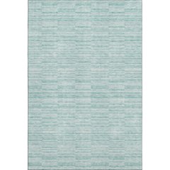 Premium Machine Washable Mayfield AMF817 Turquoise 8' x 10' Rug