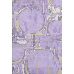 Premium Machine Washable Mayfield AMF855 Lavender 8' x 10' Rug