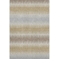Premium Machine Washable Mayfield AMF867 Beige 8' x 10' Rug