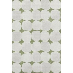 Premium Machine Washable Mayfield AMF870 Green 8' x 10' Rug