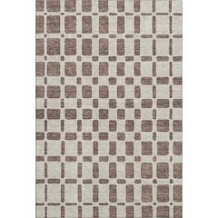 Premium Machine Washable Mayfield AMF871 Brown 8' x 10' Rug