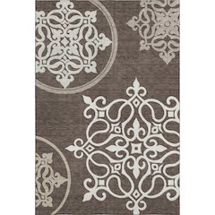 Premium Machine Washable Mayfield AMF874 Chocolate 8' x 10' Rug