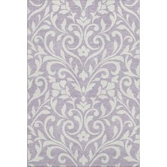 Premium Machine Washable Mayfield AMF875 Lavender 8' x 10' Rug