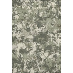 Premium Machine Washable Mayfield AMF885 Olive 8' x 10' Rug