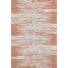 Premium Machine Washable Mayfield AMF888 Coral 8' x 10' Rug