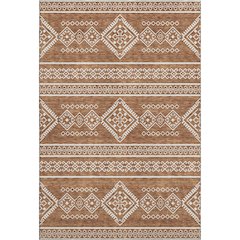 Premium Machine Washable Mayfield AMF901 Paprika 8' x 10' Rug