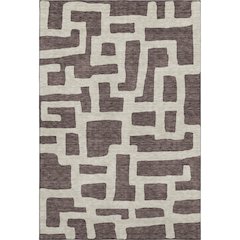 Premium Machine Washable Mayfield AMF903 Fudge 8' x 10' Rug