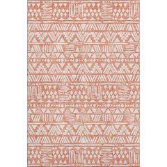 Premium Machine Washable Mayfield AMF907 Coral 8' x 10' Rug