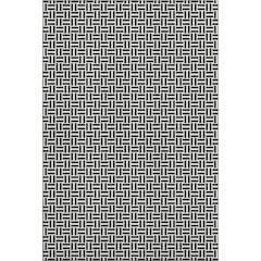 Premium Machine Washable Mayfield AMF911 Black 8' x 10' Rug