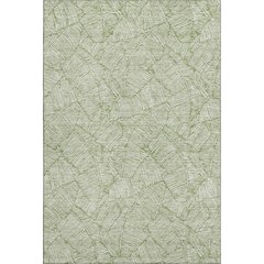 Premium Machine Washable Mayfield AMF913 Green 8' x 10' Rug