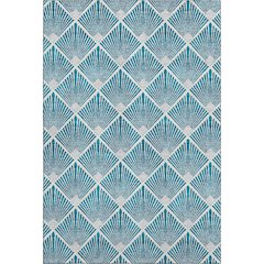 Premium Machine Washable Mayfield AMF914 Teal 8' x 10' Rug