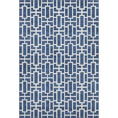 Premium Machine Washable Mayfield AMF916 Navy 8' x 10' Rug