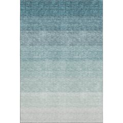 Premium Machine Washable Mayfield AMF928 Teal 8' x 10' Rug