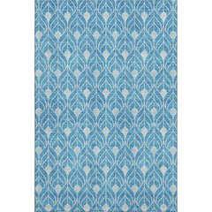 Premium Machine Washable Mayfield AMF931 Teal 8' x 10' Rug