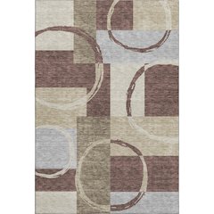 Premium Machine Washable Mayfield AMF943 Brown 8' x 10' Rug