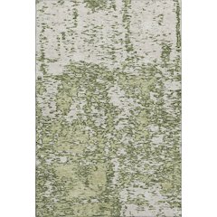 Premium Machine Washable Mayfield AMF946 Olive 8' x 10' Rug