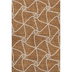 Premium Machine Washable Mayfield AMF948 Paprika 8' x 10' Rug