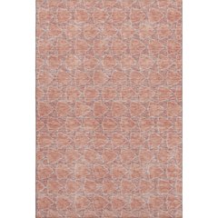 Premium Machine Washable Mayfield AMF960 Salmon 8' x 10' Rug