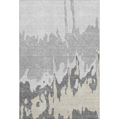 Premium Machine Washable Mayfield AMF961 Gray 8' x 10' Rug