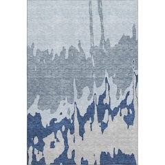 Premium Machine Washable Mayfield AMF961 Sky 8' x 10' Rug