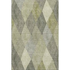 Premium Machine Washable Mayfield AMF962 Olive 8' x 10' Rug