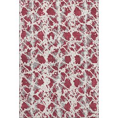 Premium Machine Washable Mayfield AMF969 Burgundy 8' x 10' Rug