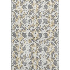 Premium Machine Washable Mayfield AMF969 Gray 8' x 10' Rug